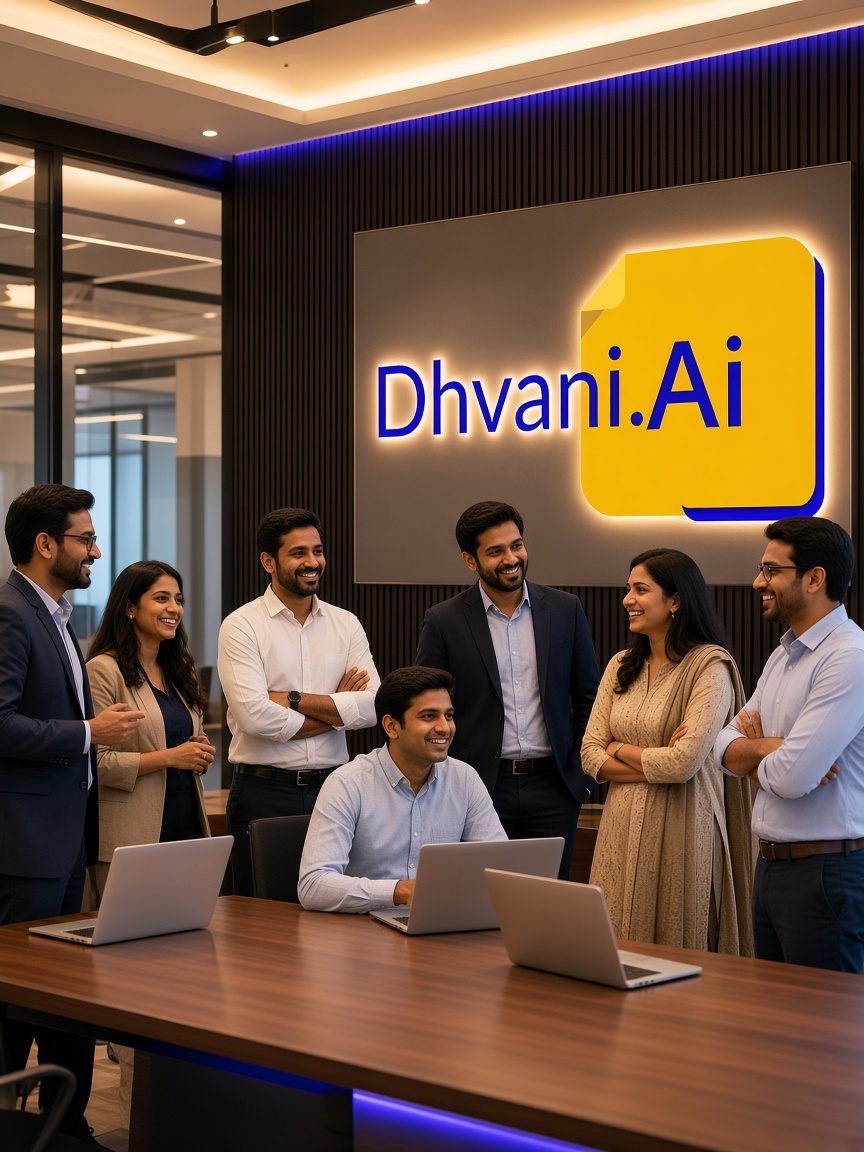 Dhvani.ai team / office visual
