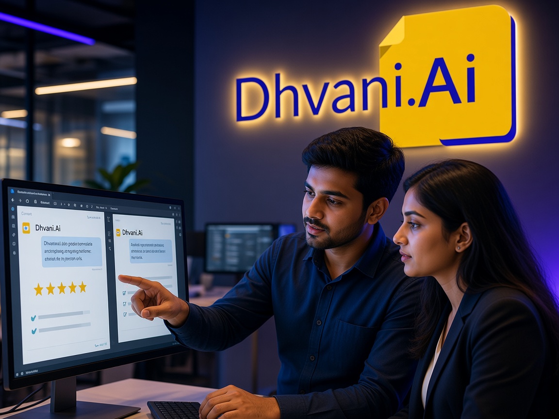 Reviewers comparing AI model responses side by side